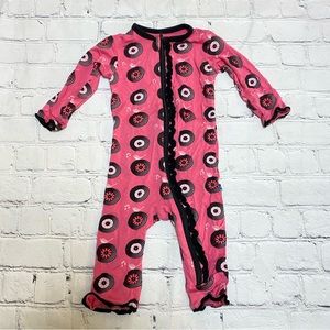 Kickee Pants Record Bird Romper